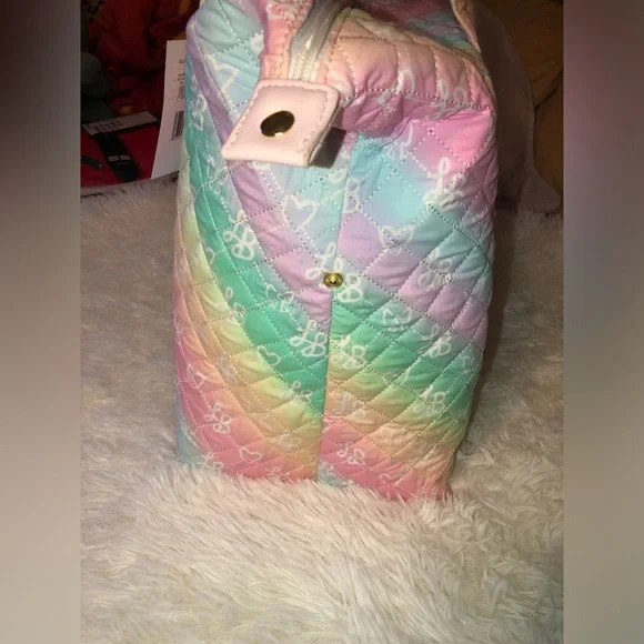 Luv Betsey Betsey Johnson Colorful Pastel Quilted Women's Bag - Picture 11 of 16